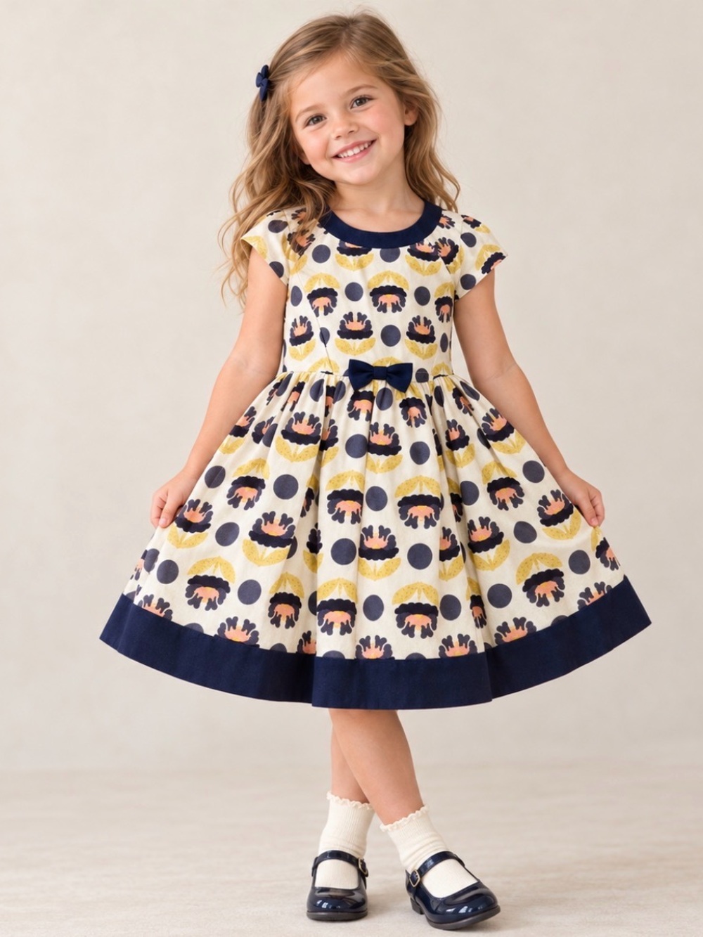 Girl’s Lydia Jane Dress NWT Flowers Size 5 / 5T